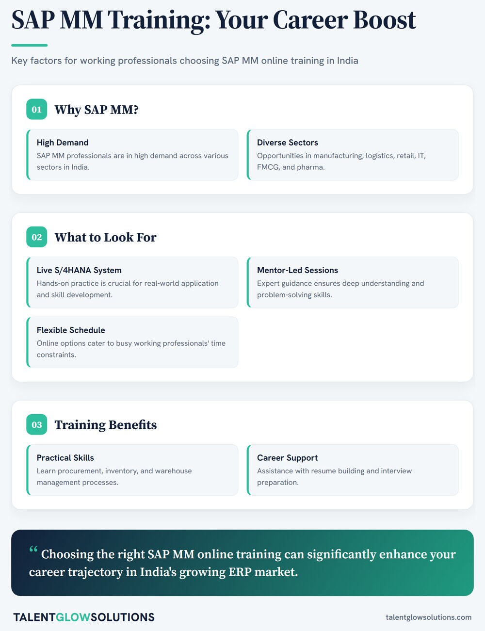 Infographic: SAP MM Training: Your Career Boost