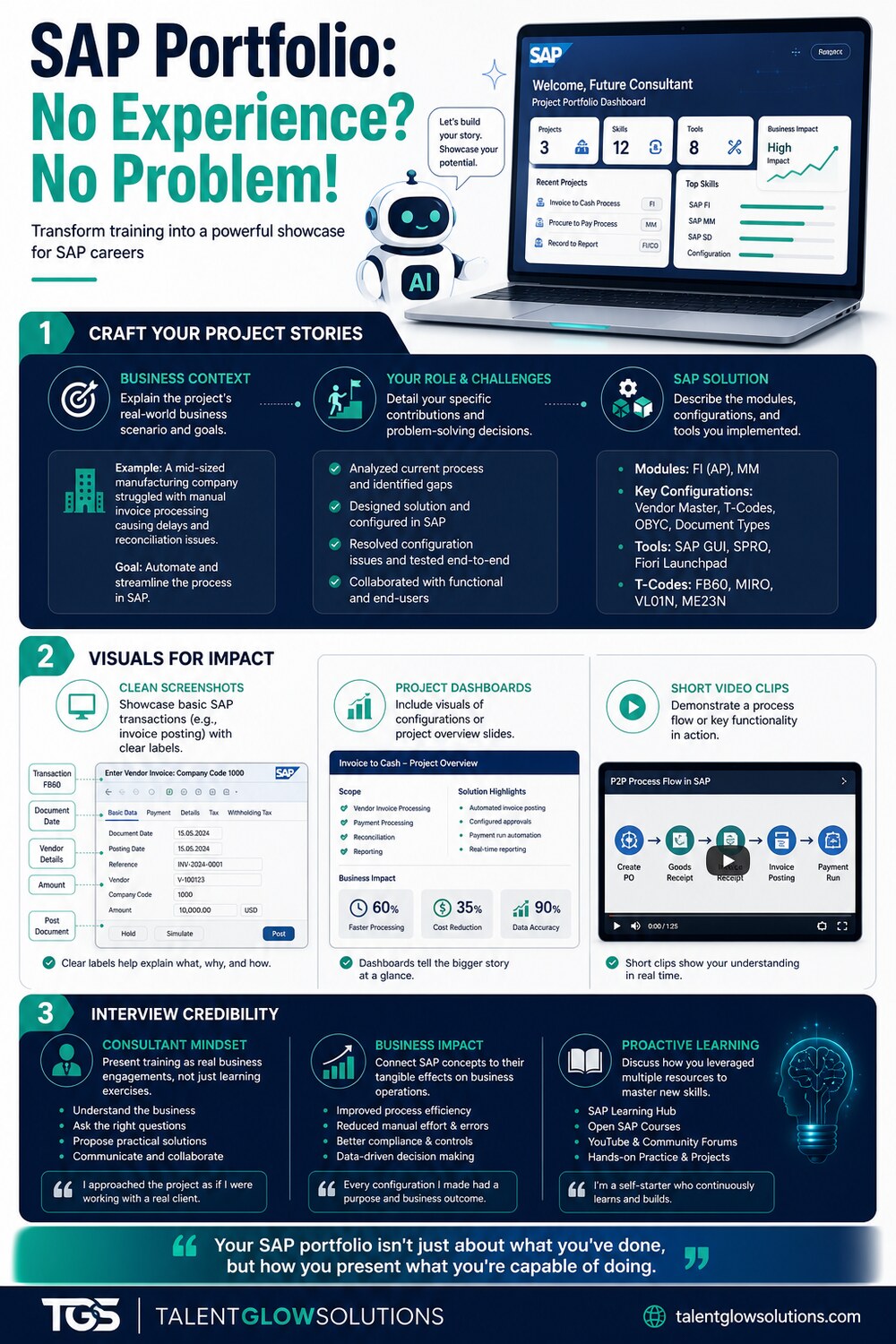 Infographic: SAP Portfolio: No Experience? No Problem!