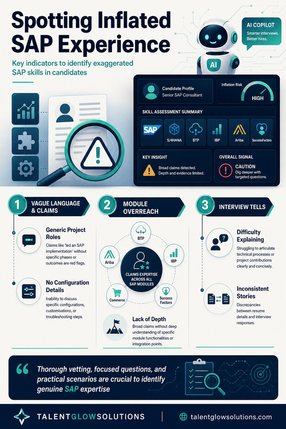 Infographic: Spotting Inflated SAP Experience